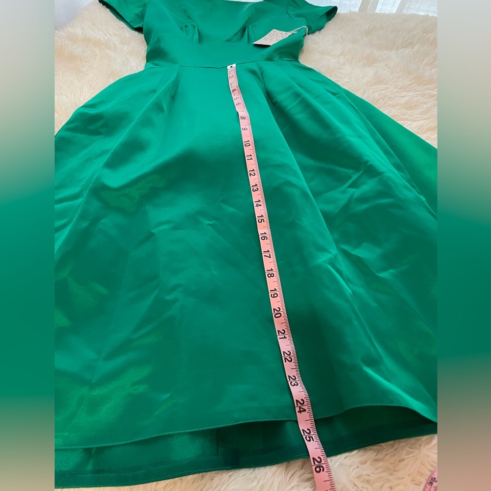 1959 NWT! Satin Cocktail Dress - Picture 12 of 14